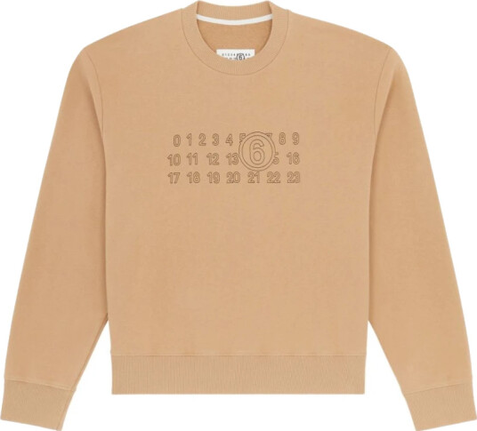 MM6 Maison Margiela Dame Gensere & Hettegensere Beige L,
