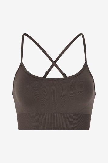Drop Of Mindfulness Sports BH Signature Seamless Bra Brun Drop Of Mindfulness Sports BH Signature Seamless Bra Brun