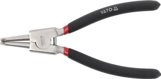 Yato 200 mm Låseringtang PVC, Sort – Håndverktøy for Presisjon