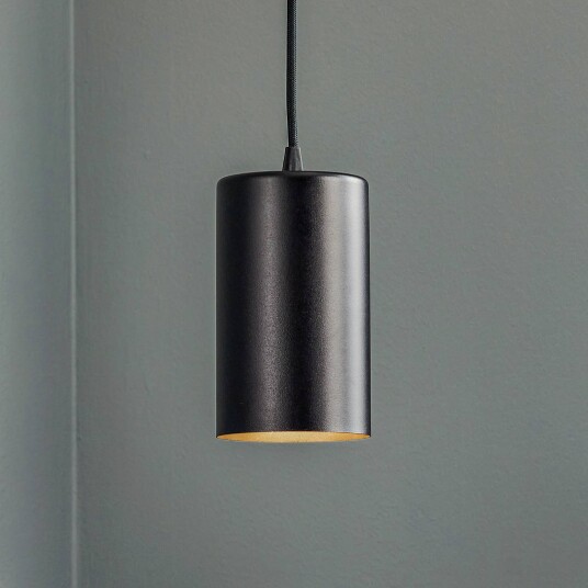 TEMAR LIGHTING Hengelampe ZW Tube 170 1 lyskilde svart