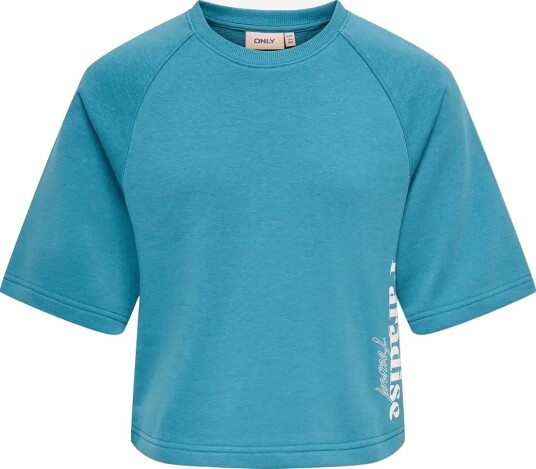 Kids Only Kogcora Life Ss O Neck Print Ub Swt BISCAY BAY 122 128 Kids Only Kogcora Life Ss O Neck Print Ub Swt BISCAY BAY 122 128