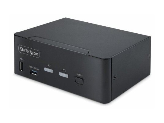 Startech.Com 2-Port Dual-Monitor Displayport Kvm Switch, 8K 60Hz / 4K 144Hz, Dp 1.4, 2X Usb 10Gbps Ports, 4X Usb Hid Ports, Hotkey Switching, Taa Compliant - Kvm / Lyd / Usb-Svitsj - 2 X Kvm/Lyd/Usb - 1 Lokalbruker - Stasjonær - Taa-Samsvar Startech.Com 2-Port Dual-Monitor Displayport Kvm Switch, 8K 60Hz / 4K 144Hz, Dp 1.4, 2X Usb 10Gbps Ports, 4X Usb Hid Ports, Hotkey Switching, Taa Compliant - Kvm / Lyd / Usb-Svitsj - 2 X Kvm/Lyd/Usb - 1 Lokalbruker - Stasjonær - Taa-Samsvar