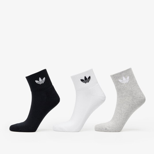 adidas Originals 1/4 Socks 3P - Multi/patterned - 40-42 adidas Originals 1/4 Socks 3P - Multi/patterned - 40-42