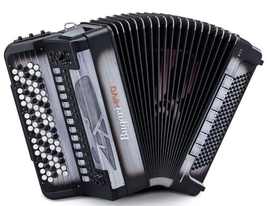 Bugari Evo Haria B55 Titanium Svensk system Med original bag
