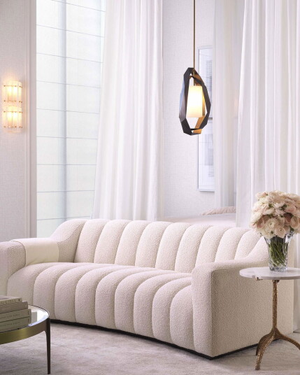 Kelly soffa bouclé cream ​​S