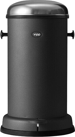 Vipp Vipp15 pedalbøtte 14 liter sort Vipp Vipp15 pedalbøtte 14 liter sort