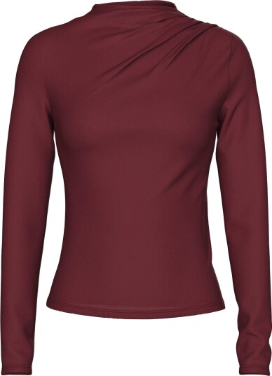 Pieces | Pcmadison Ls Draped Top Jrs Noos Bc | XXL
