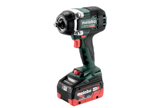 Metabo SSW 18 LTX 800 BL Nutrunner 1/2" inkl 2x5.5Ah batterier og lader