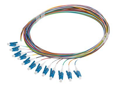 Lanberg - Grisehale - Lc/Upc-Enkeltmodus (Hann) - 2 M - 0.9 Mm - Fiberoptisk - 9 / 125 Micron - G.657.A1 - Halogenfri - Multifarge
