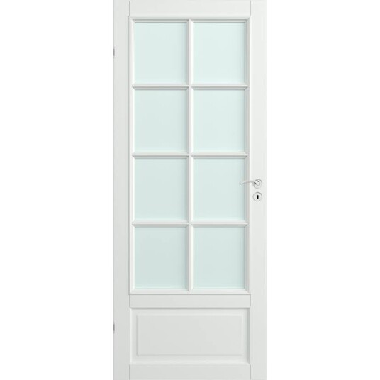 Innerdør Scanflex Skjold Klarglass 2x4