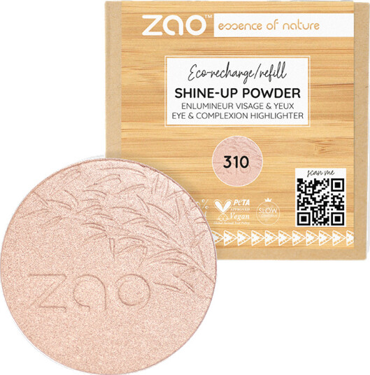 ZAO Refill Shine-up Powder Pink champagne