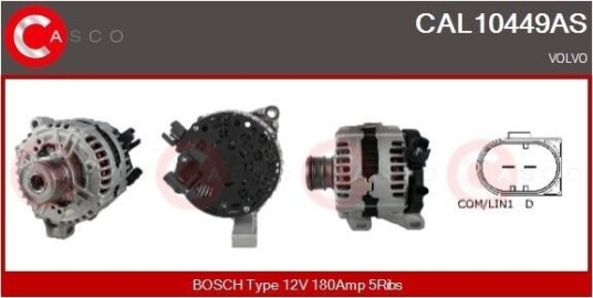 CASCO CAL10449AS Dynamo