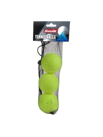 Toi Toys Adrenix Tennis Balls with Resealable Net 3 pcs.