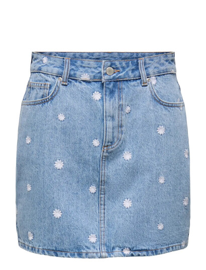 ONLY Onlstella Daisy Short Skirt Dnm Noos - Blue - M ONLY Onlstella Daisy Short Skirt Dnm Noos - Blue - M