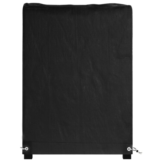 vidaXL Hagemøbeltrekk 8 maljer 125x55x75 cm rektangulær