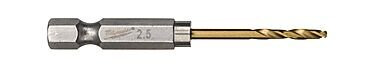 Milwaukee HSS-G TIN Metallbor 3 mm - 2 stk til Elektroverktøy