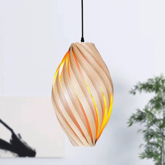 Gofurnit Ardere hengelampe olivenask høyde 45 cm