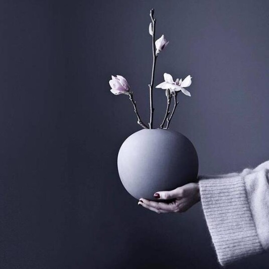Cooee Design Ball Vase Grey Cooee Design Ball Vase Grey