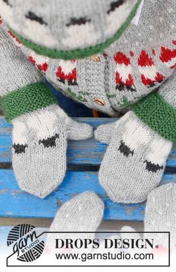 Drops 44 19 Snowman Time Mittens