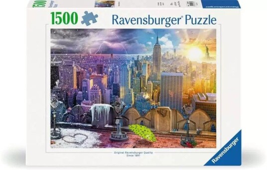 Ravensburger Seasons of New York Puslespill 1500 brikker
