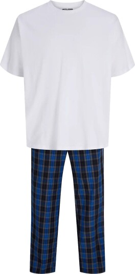 Jack & Jones Jacflorence Ss Tee And Pants Set W Blue XXL