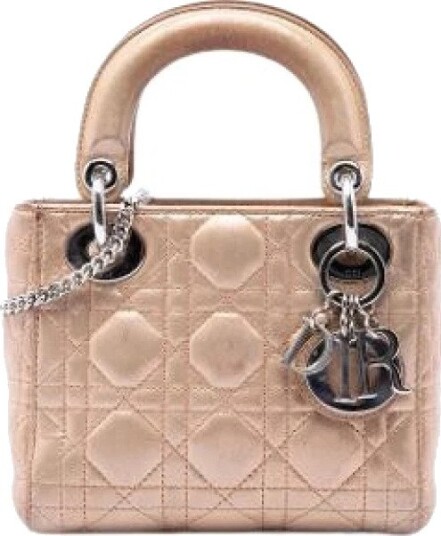 Dior Vintage Dame Pre owned Beige ONE SIZE,