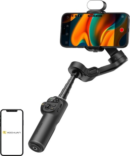 AOCHUAN X2 Gimbal with RGB Lighting (Black) AOCHUAN X2 Gimbal with RGB Lighting (Black)