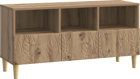 TV skap 102 x 34,5 x 50 cm Artisan eik Konstruert tre TV skap 102 x 34,5 x 50 cm Artisan eik Konstruert tre