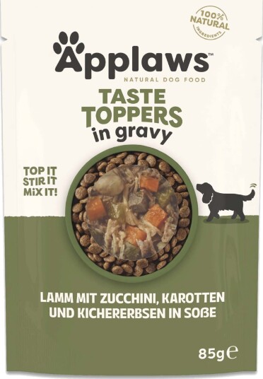 Applaws Våtfôr Taste Toppers I Saus Gulrot Squash & Kikerter Lam 12 X 85 G Applaws Våtfôr Taste Toppers I Saus Gulrot Squash & Kikerter Lam 12 X 85 G