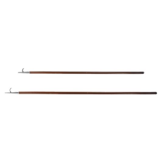 Båtshake 210 cm edeltre m/forniklet krok