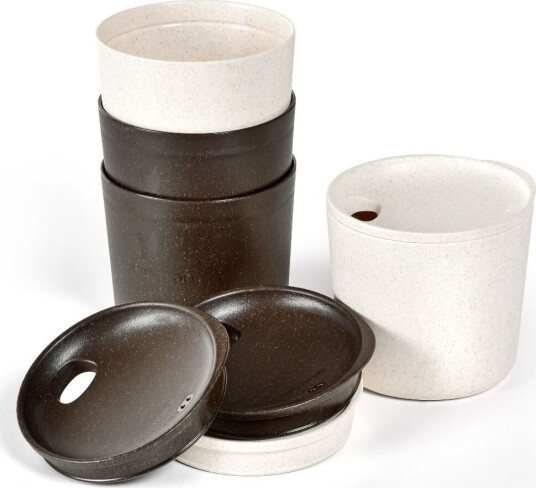 Light My Fire Mycup´N Lid Short 4-Pack Cocoa´N Cream OneSize