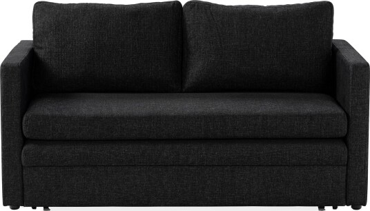 Willhelm Liten Sovesofa 2 seters Fremovervendt Mørkgrå Willhelm Liten Sovesofa 2 seters Fremovervendt Mørkgrå