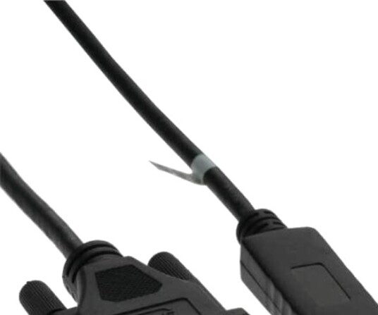 Inline 17112 2 M Dvi D Displayport Hankjønn Hankjønn Sort