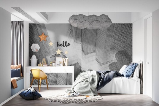Tapet Urban skyskraper design Tapet Urban skyskraper design