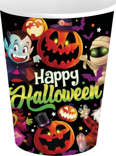 Fiestas Guirca Pappkopper Halloween Monsters 6-pakning 26912