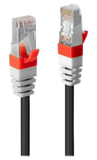 Lindy Premium Cat6 Koblingskabel 1 m Svart