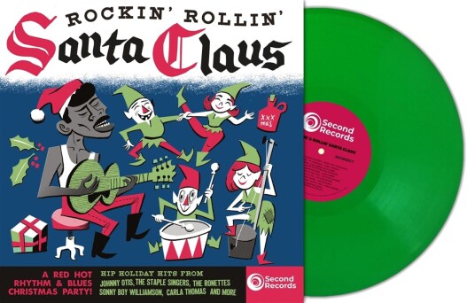 Diverse Artister Rockin Rollin Santa Claus Limited Edition Uk Vinyl
