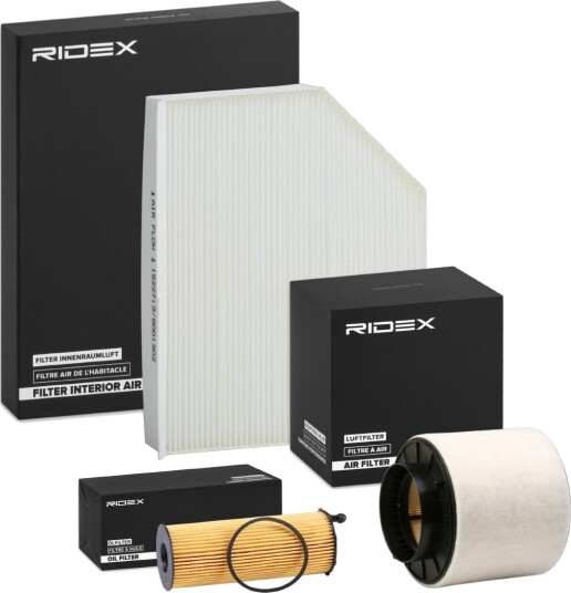 Filtersett RIDEX 4055F3784