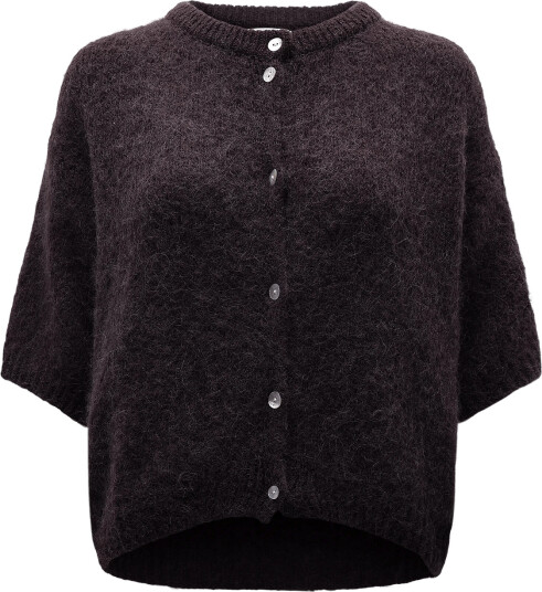 Noella N Kae Ss Knit Cardigan Brown XS/S