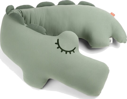 Done by Deer Comfy Body Pillow Croco Green Done by Deer Comfy Body Pillow Croco Green