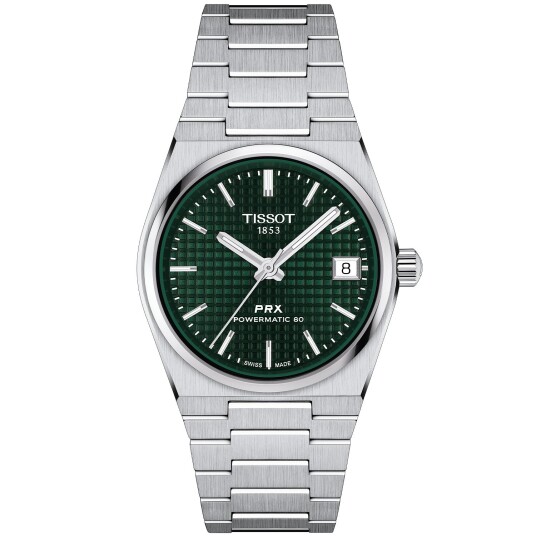 Tissot PRX Powermatic 80 35MM T1372071109100 Dame 35 mm Analog Automatisk Safirglass