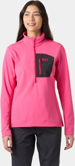 Helly Hansen Versalite Fleecegenser Med 1/2 Glidelås Dame Rosa M