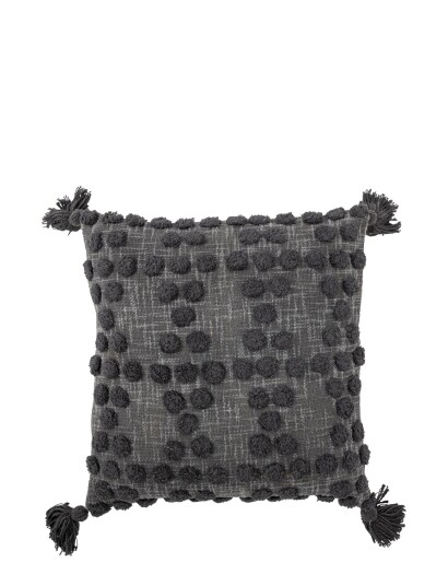 Bloomingville Adiva Pude - Grey - 45X45CM Bloomingville Adiva Pude - Grey - 45X45CM