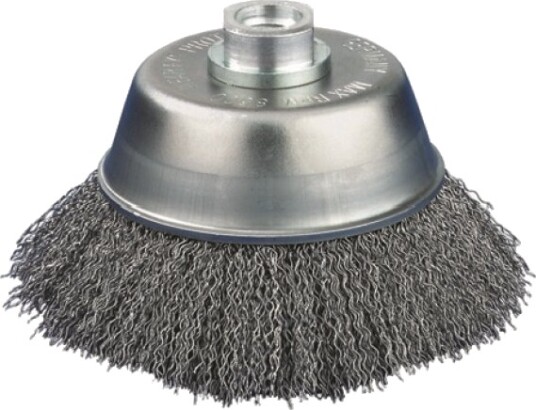 Abraboro Skaftbørste Ø60 Mm Med Gjenge M14 Rillet Ab90402253