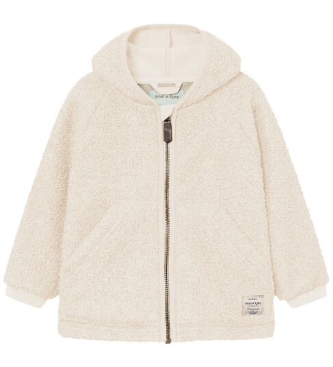 Mini A ture Angora Cream Matliff Teddyfleece Jacket. GRS 9 mdr/74 cm