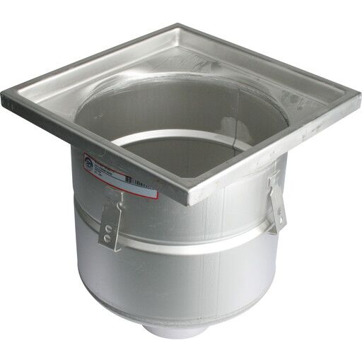 Industriafløb Gulv: Beton/Fliser Ramme: 300X300mm Udløb: Ø110mm Industriafløb Gulv: Beton/Fliser Ramme: 300X300mm Udløb: Ø110mm