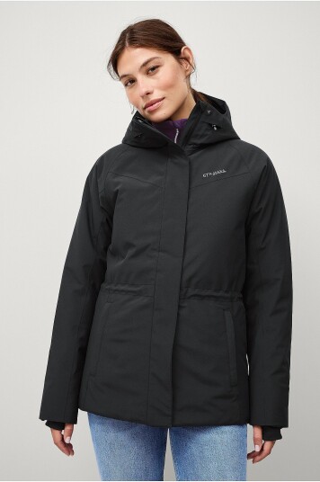 Áhkká Skijakke Outdoor Jacket Padded Svart Áhkká Skijakke Outdoor Jacket Padded Svart