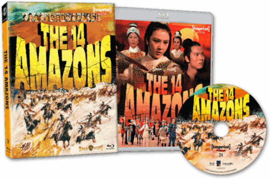 The 14 Amazons 1972 Bluray