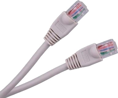 Lp Nettverkskabel Patchcord Utp 8C Kabel Med Plugg Og Kontakt 20 M Ca.