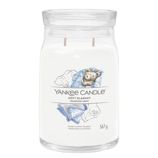 Yankee Candle Signature Large Jar 2 Wicks Soft Blanket Universal Yankee Candle Signature Large Jar 2 Wicks Soft Blanket Universal
